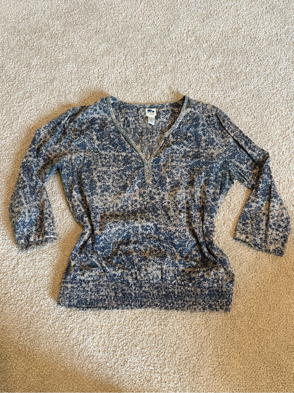 Lucky Brand 100% cotton blouse